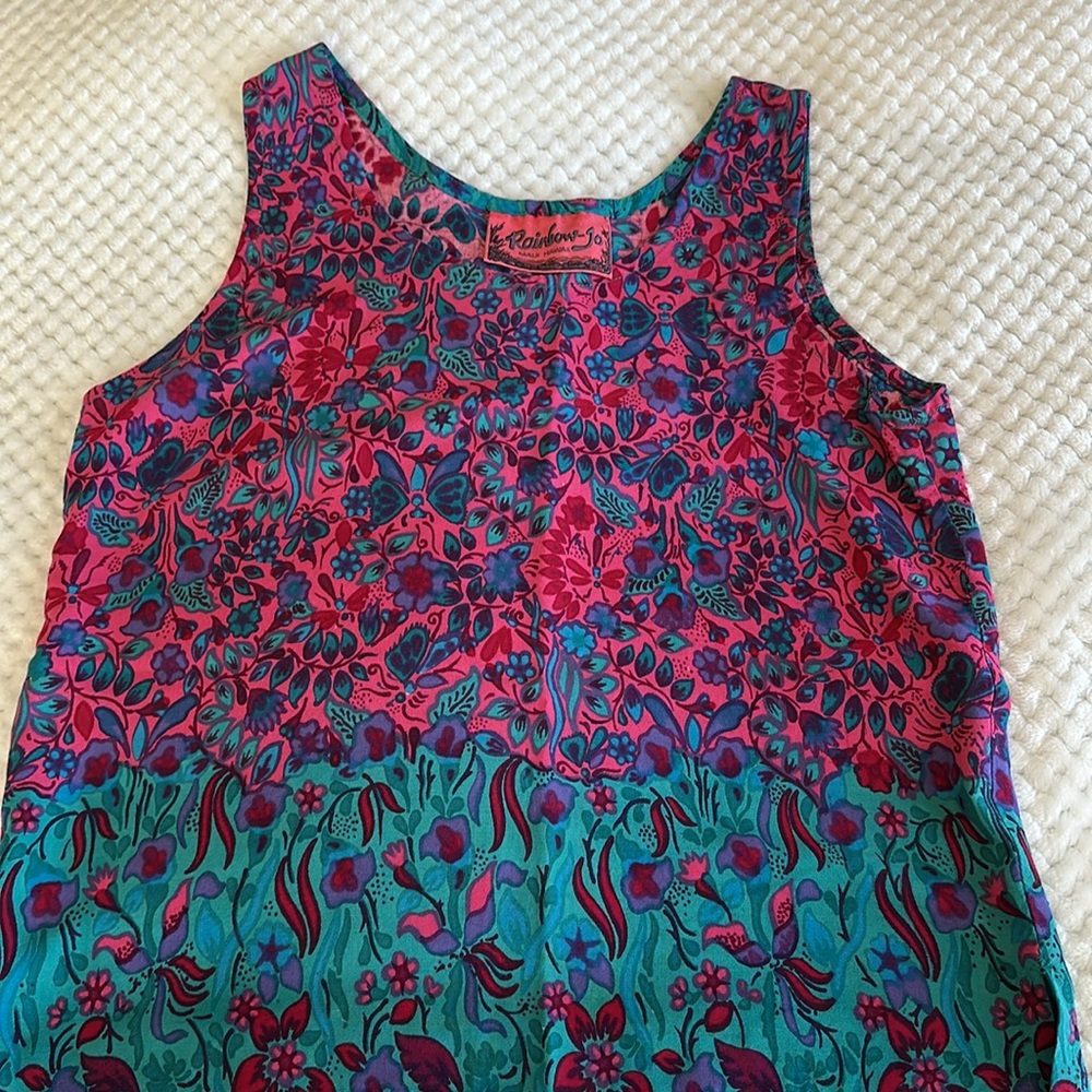 Rainbow-Jo Maui - Hawaiian Tank and Wrap Skirt
